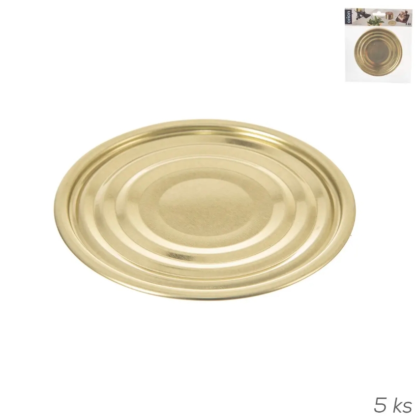 Víčko konzervy plechovky ¤11cm 5ks