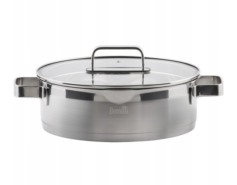 Kastrol nerez ¤26x8cm 4,2L  MISTRAL vč. indukce