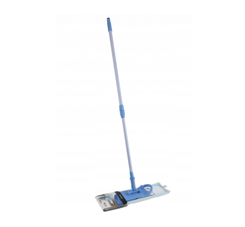 Mop plochý mikrovlákno s teleskopickou násadou KOKO BLUE