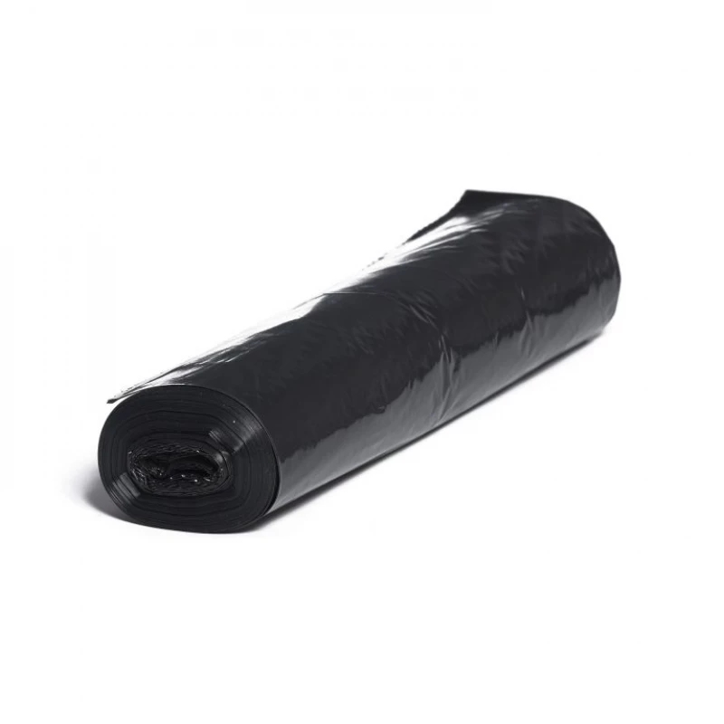 Pytle na odpad 120L/25ks, 70x110cm, 40µm LDPE černá