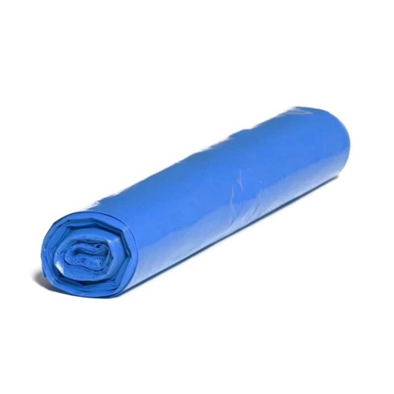 Pytle na odpad 240L/10ks, 100x120cm, 50um, LDPE modrá