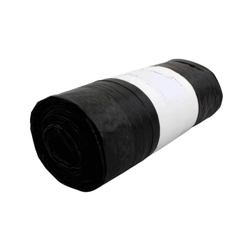 Pytle na odpad 90L/25ks, 70x80cm, 50µm LDPE černá