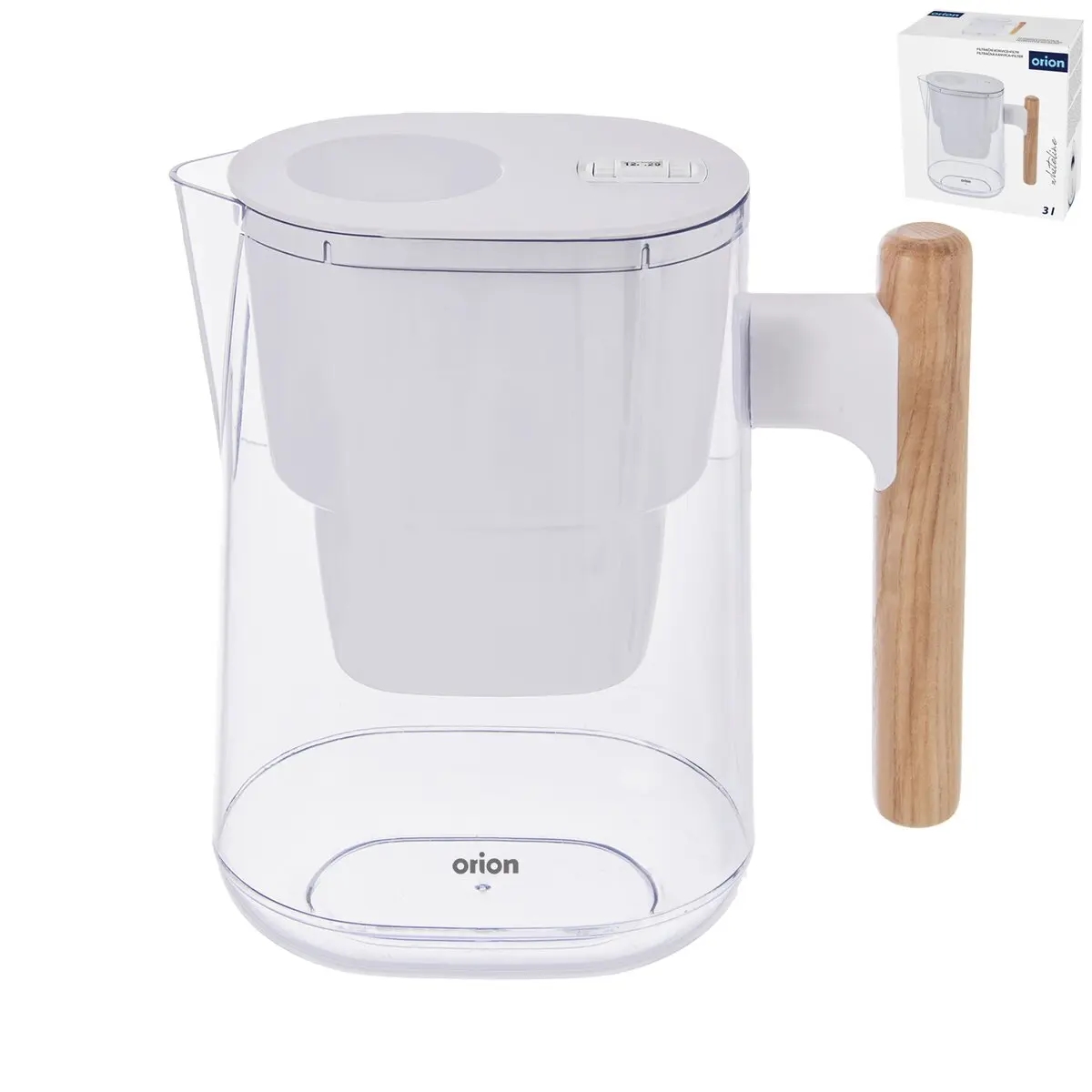 Konvice filtrační UH/dřevo WHITELINE 3 + filtr