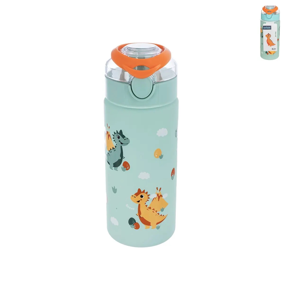 Láhev sportovní tritan 500ml SAGA DINO