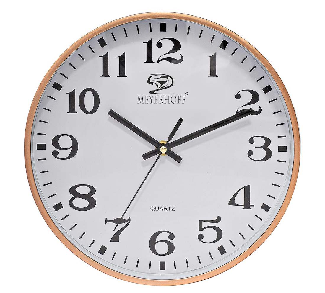 Hodiny nástenné ¤25cm MEYERHOFF MH-9855G1