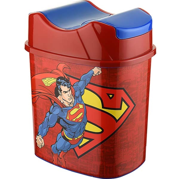 Koš odpadkový výklopný 5,5L SUPERMAN