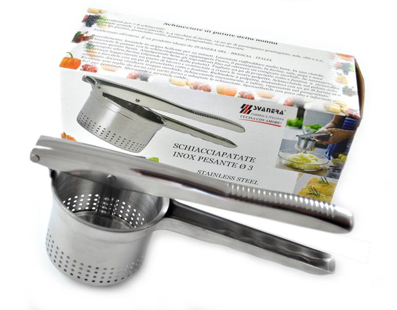 Mačkadlo / lis na brambory pákové nerez SVANERA 7034