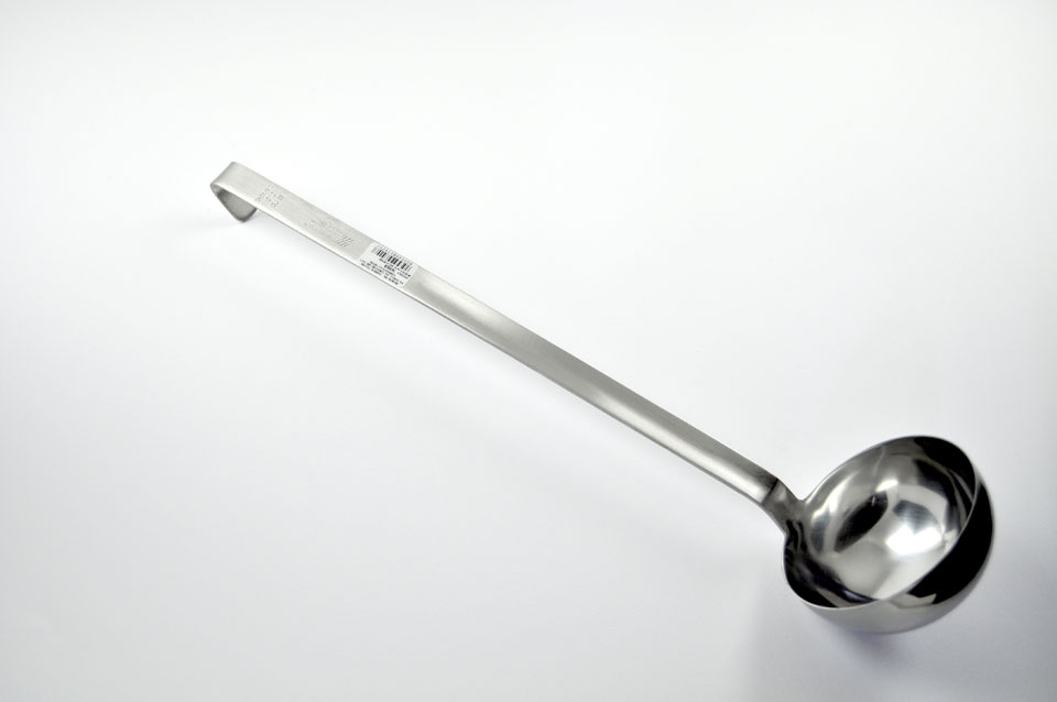 Naběračka nerez ¤10cm 250ml s háčkem SVANERA INOX 7420