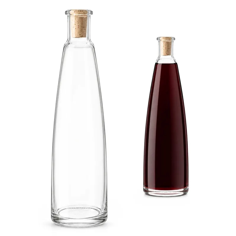 Láhev sklo  500ml PARODIA s korkem