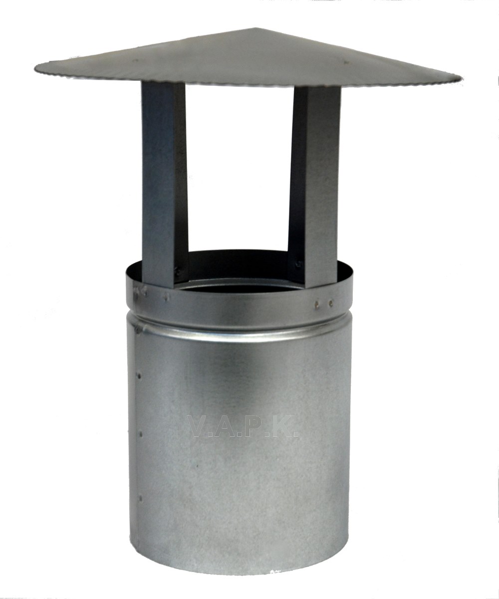 Komínová stříška ventilační pozink ¤120mm  CZ KUTIL Sklad7 7740400.00