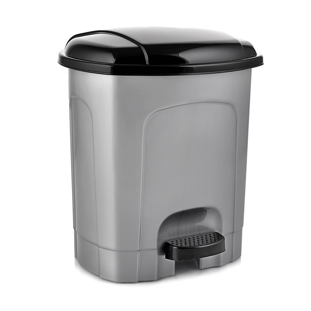 Kôš odpadkový pedál 11,5 L ovál HOBBY, mix farieb