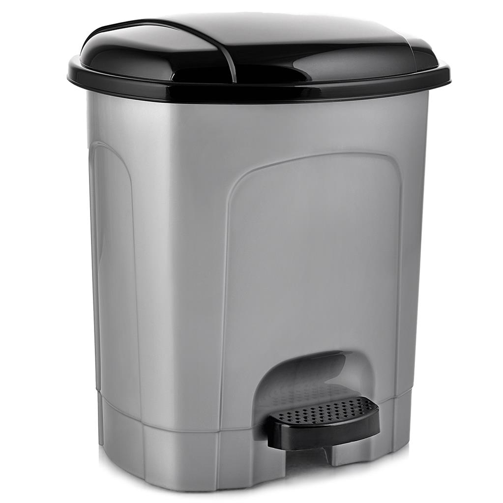 Koš odpadkový pedál 50L ovál  HOBBY, mix barev KUTIL Sklad7 2631294.00