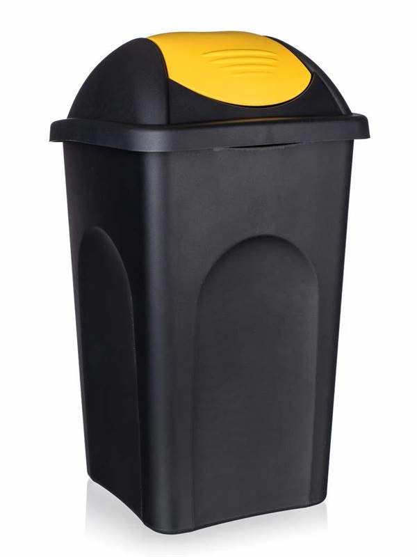 Koš odpadkový výklopný 30L  MULTIPAT žlutý KUTIL Sklad7 4704640.00