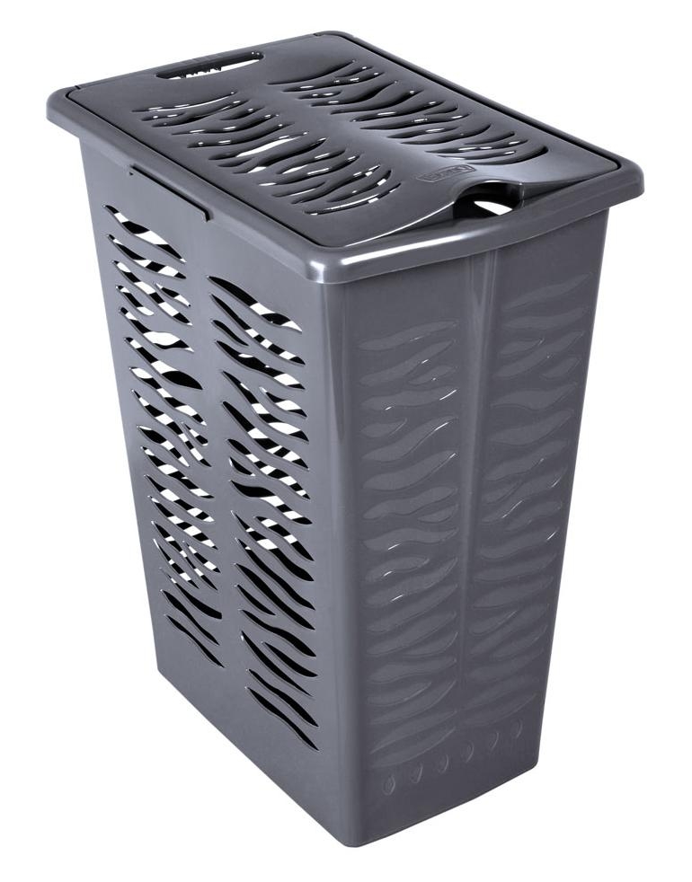 Koš špinavé prádlo 30L ZEBRA antacit KUTIL Sklad7 9898140.12 5901098140126