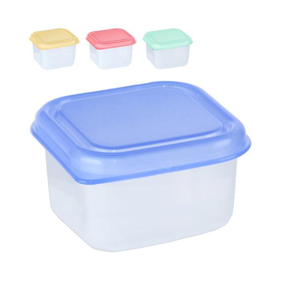 Box na potraviny MINI 6x6x4cm 100ml FRESHBOX, mix barev