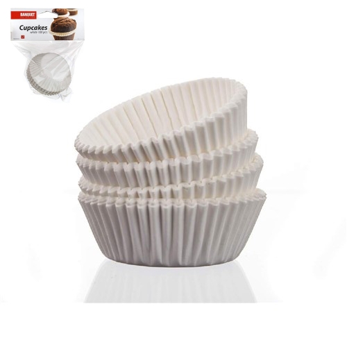 Košíčky papírové cukrářské bílé ¤6cm 100ks KUTIL Sklad7 4709690.00