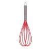 Metla šlehací nerez/silikon 25cm  CULINARIA RED