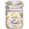 Dóza sklenice patentní 1L čtvercová  FIDO