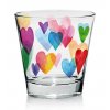 Sklenice 250ml  HAPPY HEARTS WH 3ks