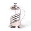 Konvice french press 800ml sklo/nerez s filtrem  STRIPES