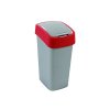 Koš odpadkový výklopný 45L  FLIPBIN stříbrná/červená