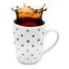 Hrnek porcelán 350ml  TEČKY