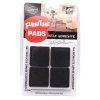 Podložka pod nábytek guma 4x4cm 8ks  WEIKANG