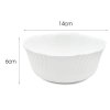 Miska porcelán bílá ¤20cm  WAVE