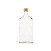 Láhev sklo  500ml PLACKA čirá s víčkem