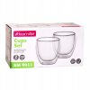 Hrnek sklo 250ml dvoustěnný 2ks  KAMILLE 9011