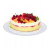 Podnos servírovací plast s poklopem ¤34cm  CAKE