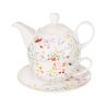 Čajová souprava porcelán 3kusy MÁK