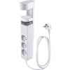 Kabel prodlužovací s upnutím 1,4m 3x zásuvka,2xUSB-A,1xUSB-C