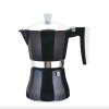 Kávovar moka 3 šálky  AZZURRO černá, indukce