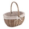 Košík proutěný / bavlna piknik velký  ORION