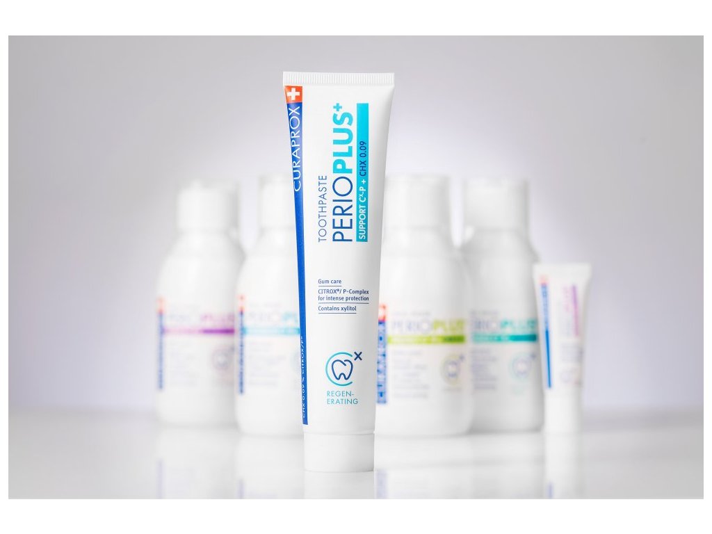 Curaprox Curaden Perio Plus+ Support zubní pasta - Stomatologické potřeby,  dentální materiály a pomůcky - Kozarek Solution .