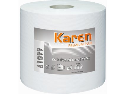 Karen Premium Plus papírové ručníky na roli MAXI 2-vrstvé 110m