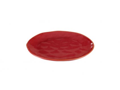 Dezertní talíř LIVING pr. 21 cm, červená
