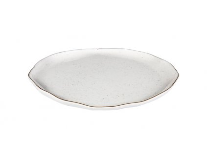 Mělký talíř CHARMANT pr. 26 cm, bílá