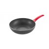 Wok MANICO ROSSO pr. 28 cm