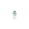 Dětská láhev s brčkem BAMBINI 300 ml, zelená, modrá