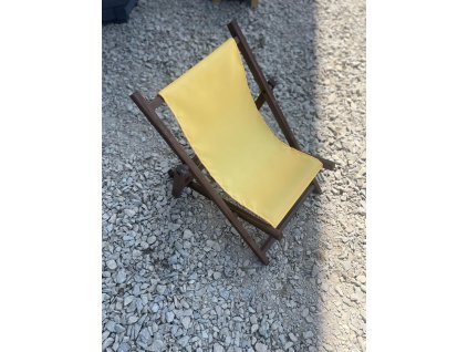 Gyerek fa nyugágy sárga