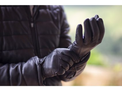 Luxus férfi kesztyű rénszarvasbőrből
