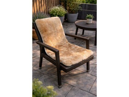 Ülőpárna premium bézs 100x40cm