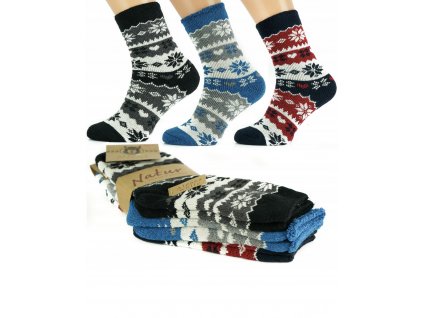 Nők zokni ALPACA 95% 3db