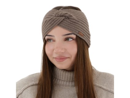 cze pl Damska zimni celenka svetle hneda 100 merino vlnena Veka 15253 2