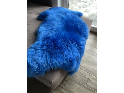 Báránybőr kék