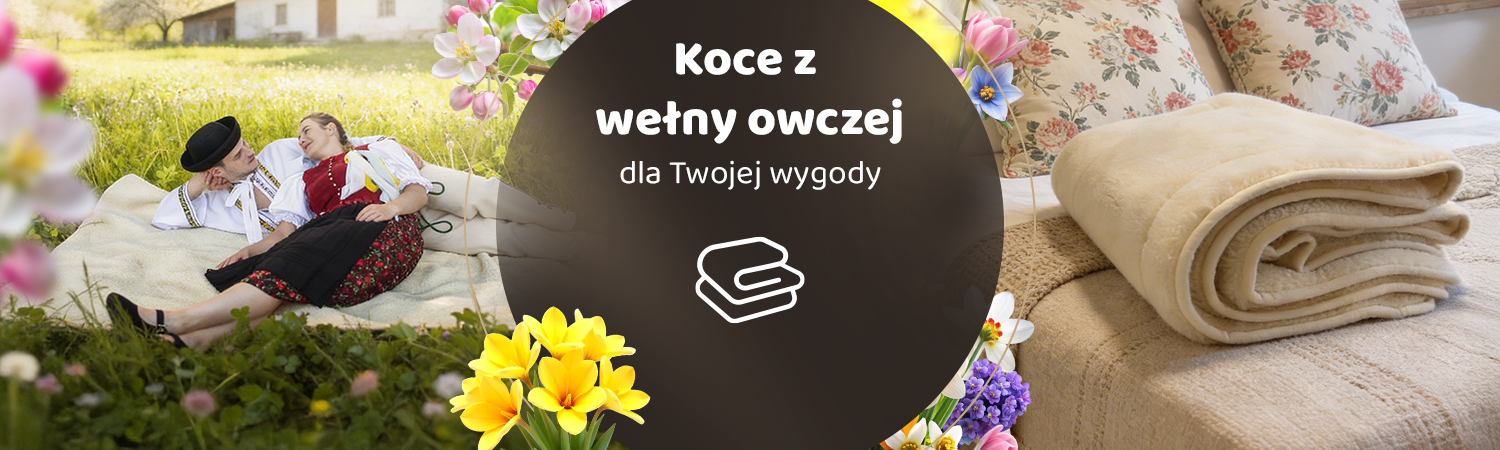 Koce z wełny owczej