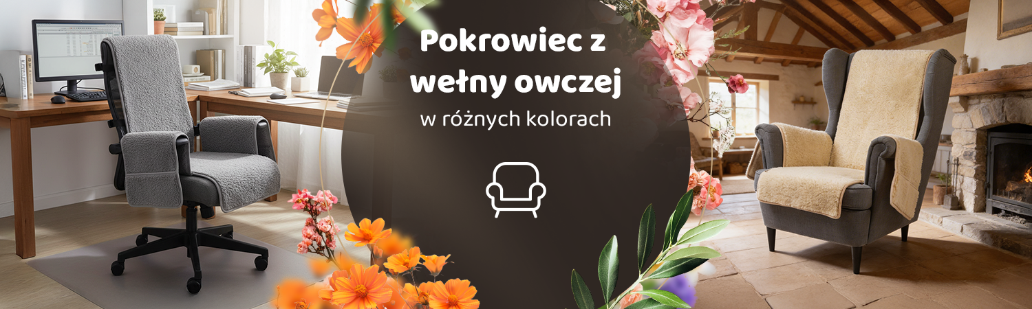 Pokrowiec z wełny owczej
