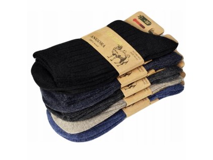 Skarpety damskie z wełny Angora  / 1 para